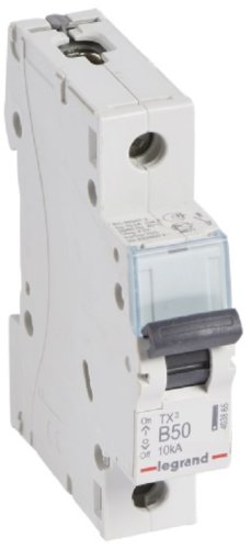 Выключатель автоматический Legrand TX3 6000 1п 50А B 10кА фото Выключатель автоматический Legrand TX3 6000 1п 50А B 10кА картинка